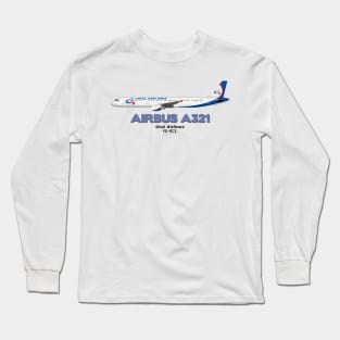 Airbus A321 - Ural Airlines Long Sleeve T-Shirt